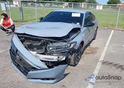 2022 Honda Accord Sport z USA, uszkodzony, nr VIN 1HGCV1F30NA006115